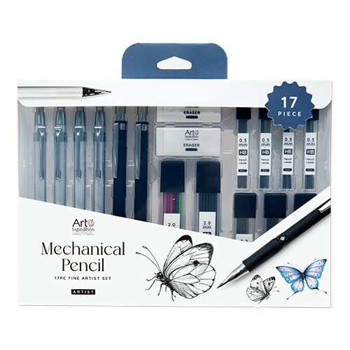 18PC Mechanical Pencil Set