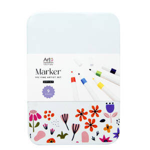 9PC Marker Set in Tin Box