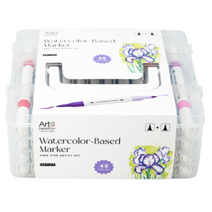48pc Watercolor Based Markers