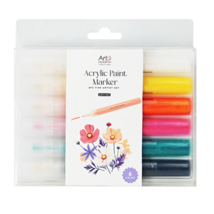6pc Acrylic Paint Markers