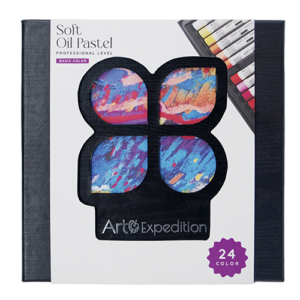 24 pc. Soft Oil Pastel Set