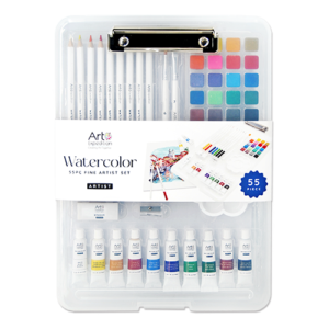 55pc Watercolor Set