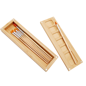 amboo Storage Box with Palette (Contains NO Brushes)