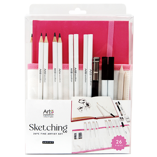 26PC Journal Sketching Set
