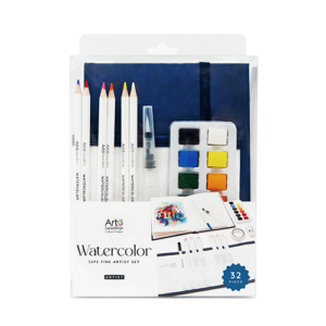 32PC Journal Watercolor Set