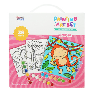 36PC Painting Board Set Animals