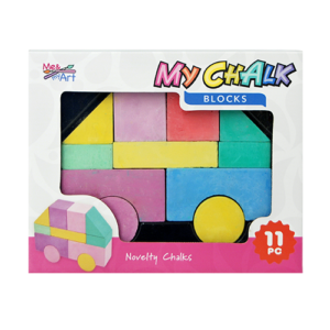 11 pc My Bus Novelty Chalk