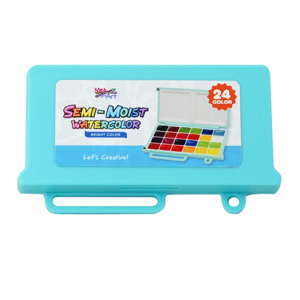 24pc Semi-moist Watercolor (Basic Color)