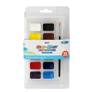 13pc Semi-moist Watercolor Set