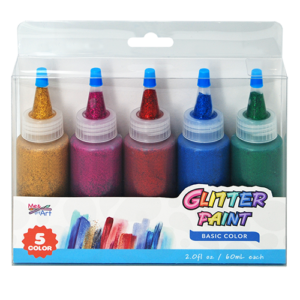 5pc Glitter Paint Set