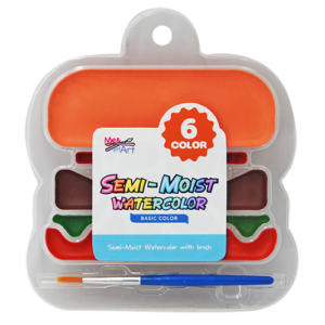 8pc Semi-moist Watercolor Set