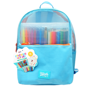 81PC Coloring Art Set in Backpack