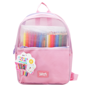 81PC Coloring Art Set in Backpack