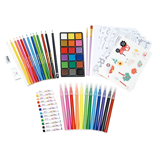 81PC Coloring Art Set - Image 2