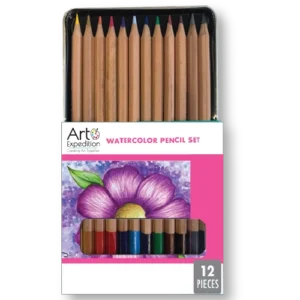 Watercolor Pencils in Tin
