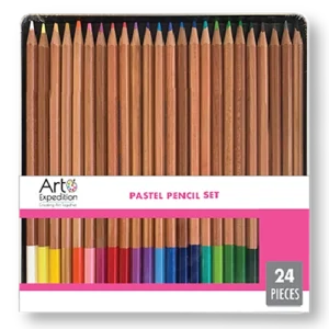 Pastel Pencils in Tin