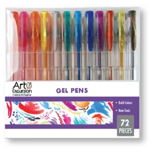 72 Pc. Gel Pen Set