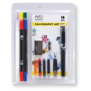 14 Pc. Calligraphy Art Set