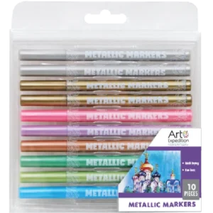 10 Pc. Metallic Marker Set