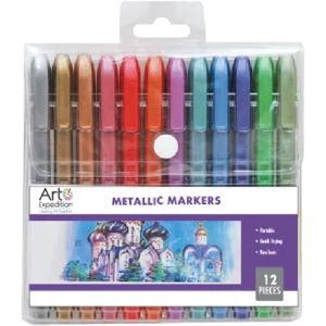 12 Pc. Metallic Marker Set