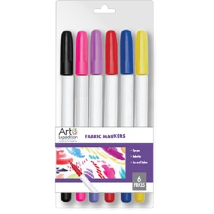 6 Pc. Fabric Markers