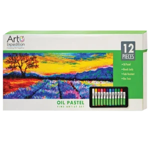 12 Piece Oil Pastels Set