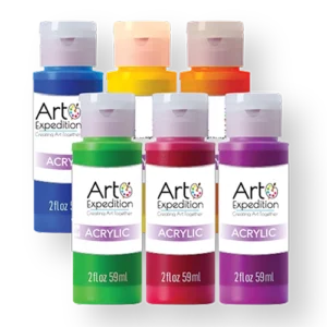 Student Grade Acrylic Paint 59 ml / 2 oz. Bottles