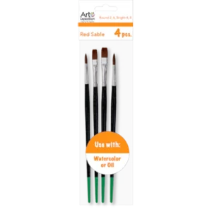 4 pc. Sabeline Brush Set