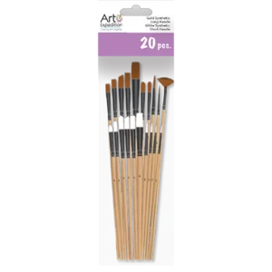 20 pc. Assorted Brush Set