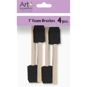 4 pc. Foam Brushes