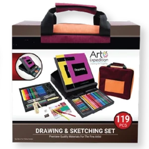 119 pc. Drawing & Sketching Set