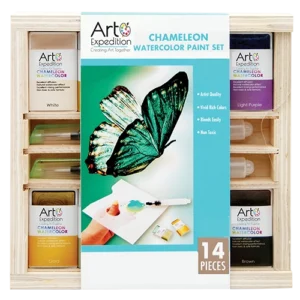 14 pc. Chameleon Watercolors