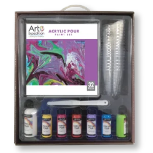 Acrylic Pour Paint Set 32 Pcs.