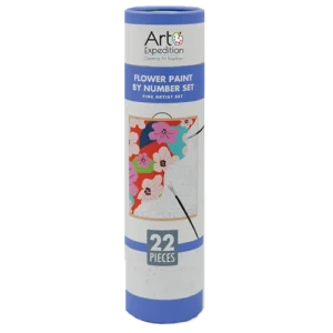 22 Pc. Flowers Paint by Number