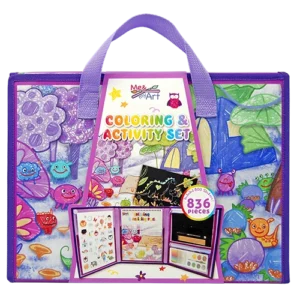 836 pc. Coloring Activity Set