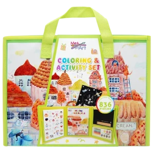 836 pc. Coloring Activity Set