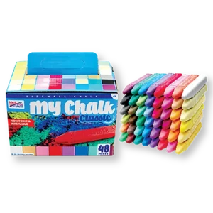 48 pc.  My Chalk Classic Sidewalk Chalk
