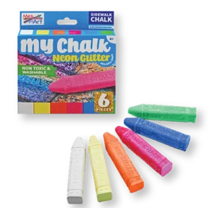 My Chalk Neon Glitter 6 pc set