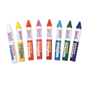 8 pc. Large Washable Crayons
