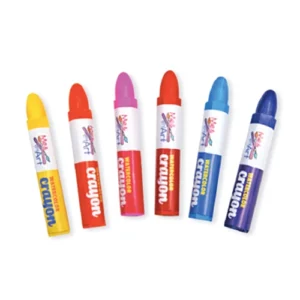 6 pc. Jumbo Washable Crayons