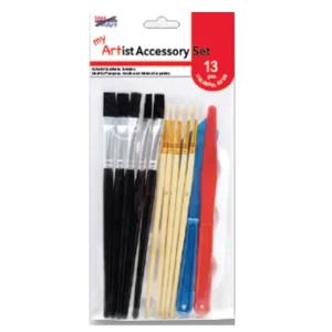 13 pc. Assorted brushes and Accessories Set